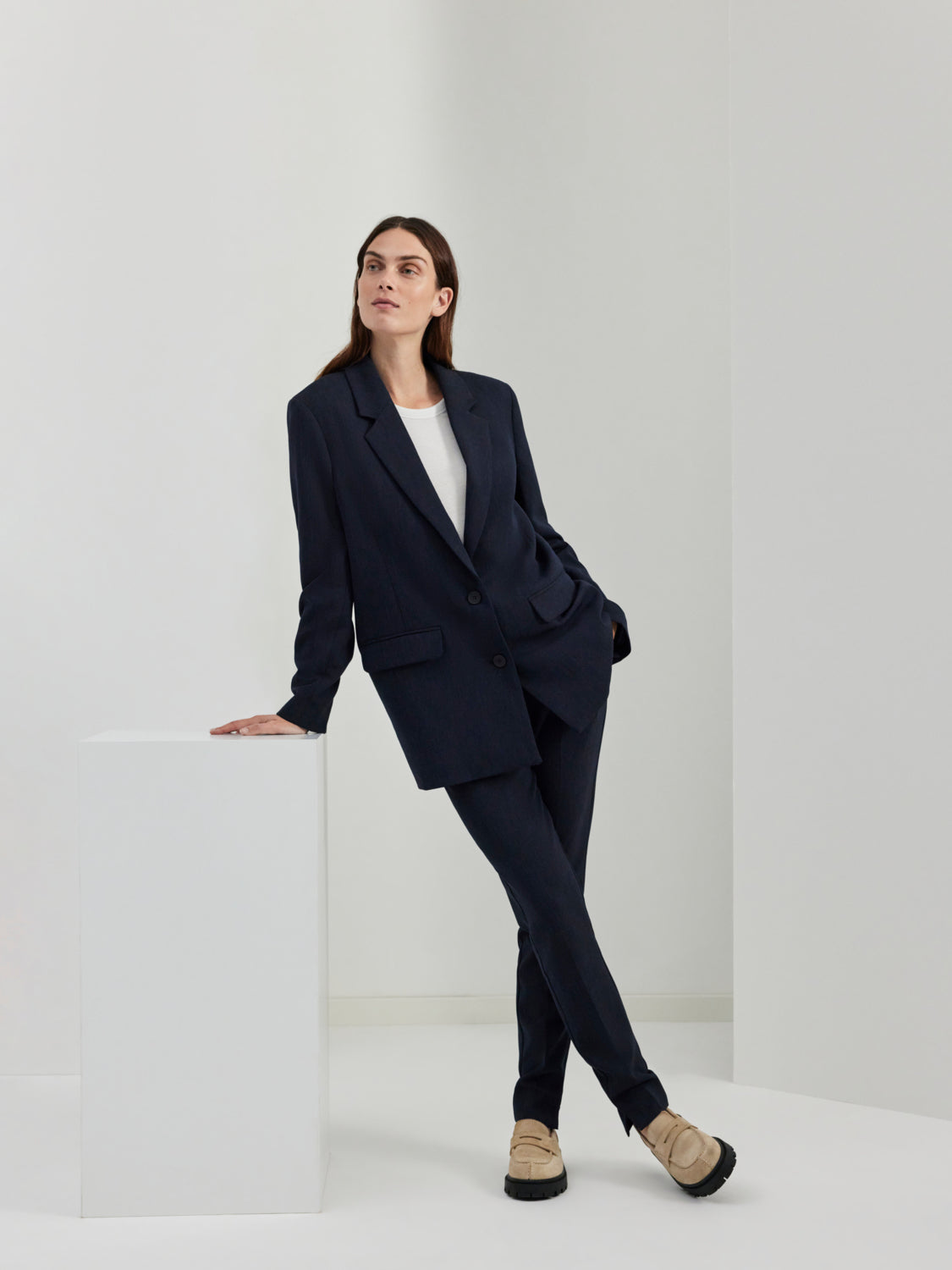 SLFRITA Blazer - Dark Sapphire